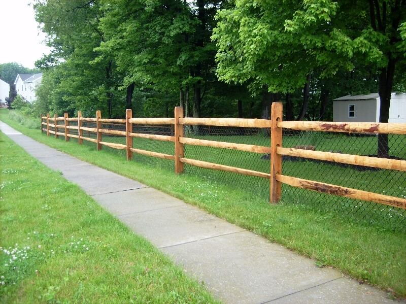 Wood Fence Baden